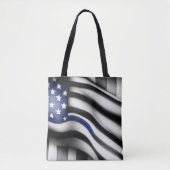 Sac à main drapeau de la ligne bleue (Devant)