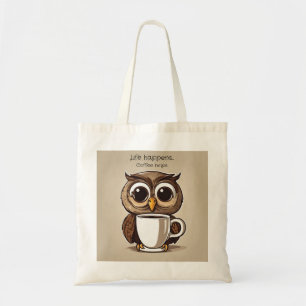 Sac à main drôle de la vie de chouette mignonne