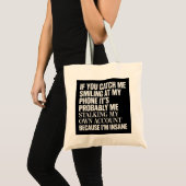 Sac à main drôle de traque de mon propre compte (Devant (produit))