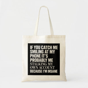 Sac à main drôle de traque de mon propre compte