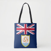 Sac à main du drapeau patriotique d'Anguilla (Devant)