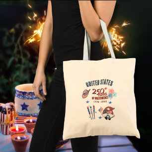 Sac à main du gnome patriotique pour le 250e anniv