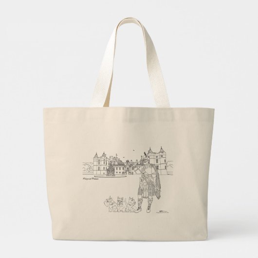 Sac à main du palais Holyrood Écosse (Dos)