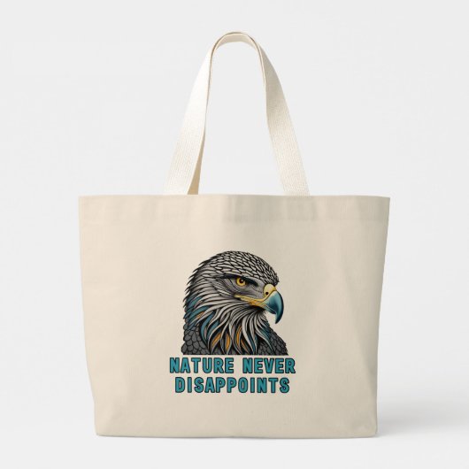 Sac à main Eagle La nature ne déçoit jamais (Dos)