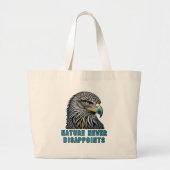 Sac à main Eagle La nature ne déçoit jamais (Devant)