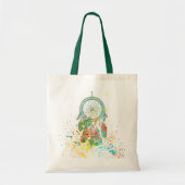 Sac à main éclaboussé attrape-rêves (Devant)