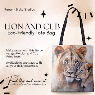 Sac à main écologique Lion et Petit Eco-Friendly T
