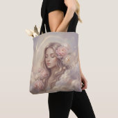 Sac à main élégant à motif floral (De près)
