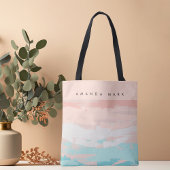 Sac à main élégant abstrait beige mignon