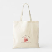 Sac à main élégant avec écriture "Just Married" (Dos)