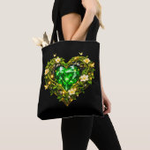 Sac à main élégant émeraude luxe (De près)
