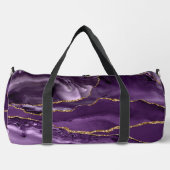Sac à main élégant en agate dorée violette paillet (Recto)