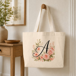 Sac à main élégant en forme de monogramme floral r