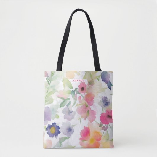 Sac à main élégant floral mignon chic tendance élé (Devant)