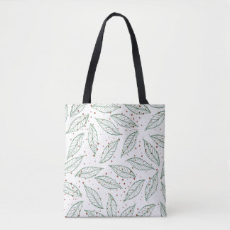 Sac à main élégant moderne à motif de feuille vert