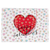 Sac à main élégant pour la Saint-Valentin avec cœu (Dos)