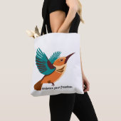 Sac à main Embrasser la liberté (De près)