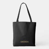 Sac à main en calligraphie dorée pour la mère du m (Dos)