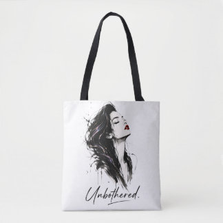 Sac à main en coton « Unbothered. Minimalist State