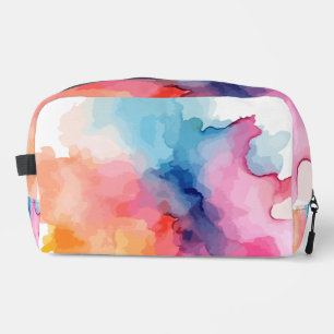 Sac à main en coupe et couture avec impression aqu
