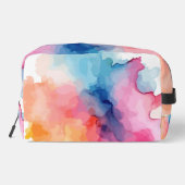 Sac à main en coupe et couture avec impression aqu (Verso)