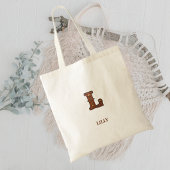 Sac à main en cuir western avec monogramme initial