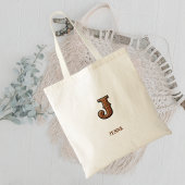 Sac à main en cuir western avec monogramme initial