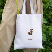 Sac à main en cuir western avec monogramme initial