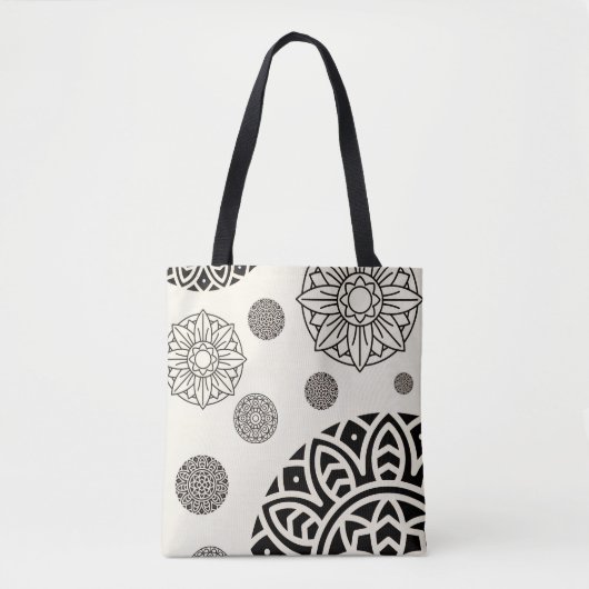 Sac à main en design d'art mandala (Devant)
