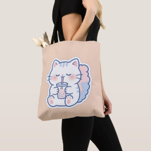 Sac à main en forme de chat mignon Kawaii Boba Bub