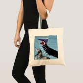 Sac à main en toile de vol de papillon (Devant (produit))