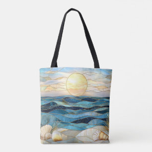 Sac à main en verre teinté de coucher de soleil oc