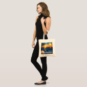 Sac à main en verre teinté Sunset Ocean (Devant (modèle))