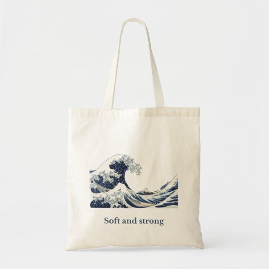 Sac à main esthétique « Doux et Fort » (Devant)