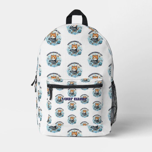 Sac à main esthétique pour chat de programmeur mig (Recto)
