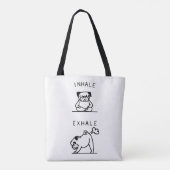 Sac à main Exercice de respiration Pug (Dos)