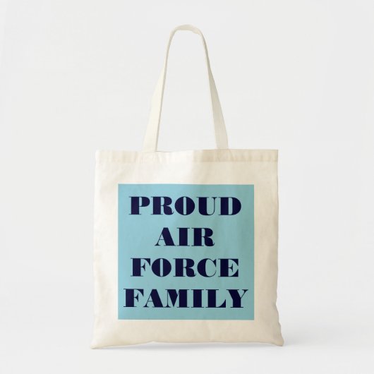 Sac à main Famille de la Force aérienne fière (Devant)