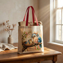 Sac à main Famille d'oiseaux confortable
