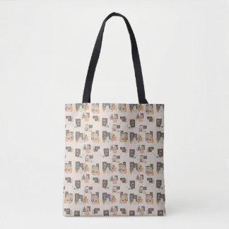 Sac à main fantaisiste à motif de cottage fantôme