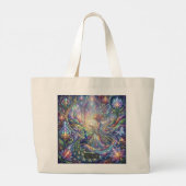 Sac à main Fantastique Paon (Dos)
