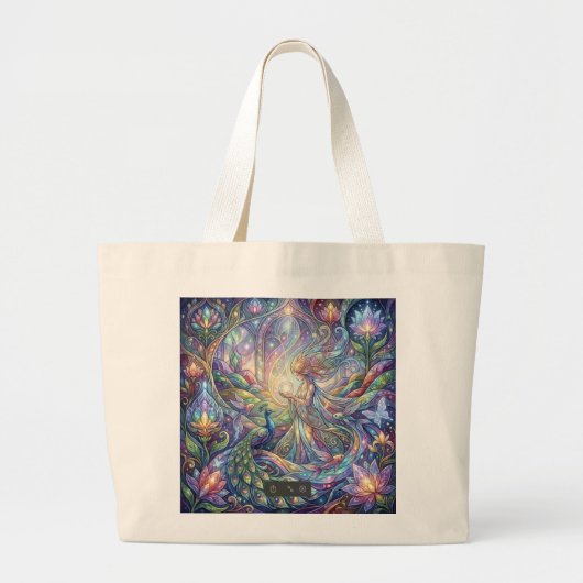 Sac à main Fantastique Paon (Devant)