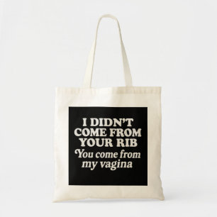 Sac à main féministe audacieux "Je ne suis pas v