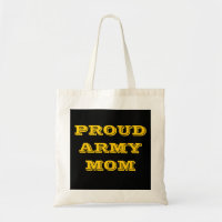Sac à main Fière maman de l'armée