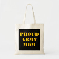 Sac à main Fière maman de l'armée