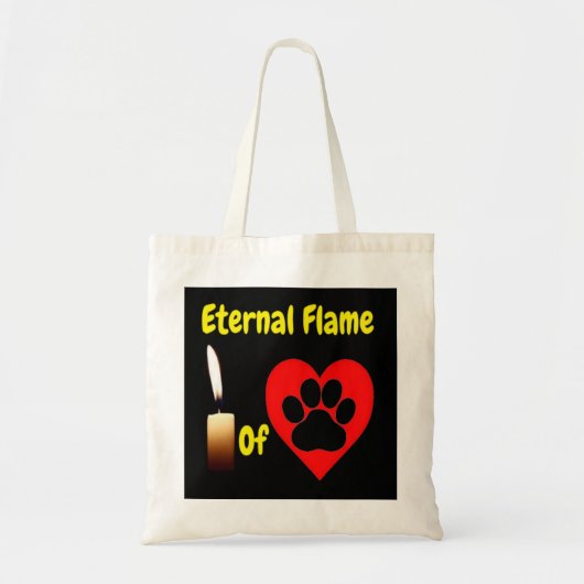 Sac À Main Flamme Éternelle D'Amour Avec Paw (Devant)