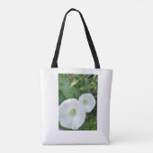 Sac à main fleur blanche (Dos)