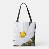 Sac à main Fleur de Cosmos Blanc (Dos)