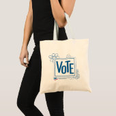 Sac à main Fleur de Vote (Devant (produit))
