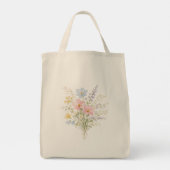 Sac à main floraison printanière (Dos)