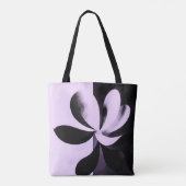 Sac à main floral abstrait minimal (Dos)